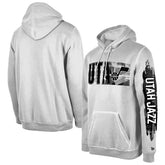 New Era Utah Jazz Tip-Off Collection Pullover Hoodie White
