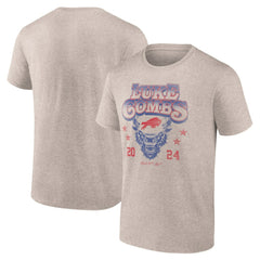 Luke Combs x Buffalo Bills Growin' Up and Gettin' Old Tour T-Shirt - Tan - Fanatics