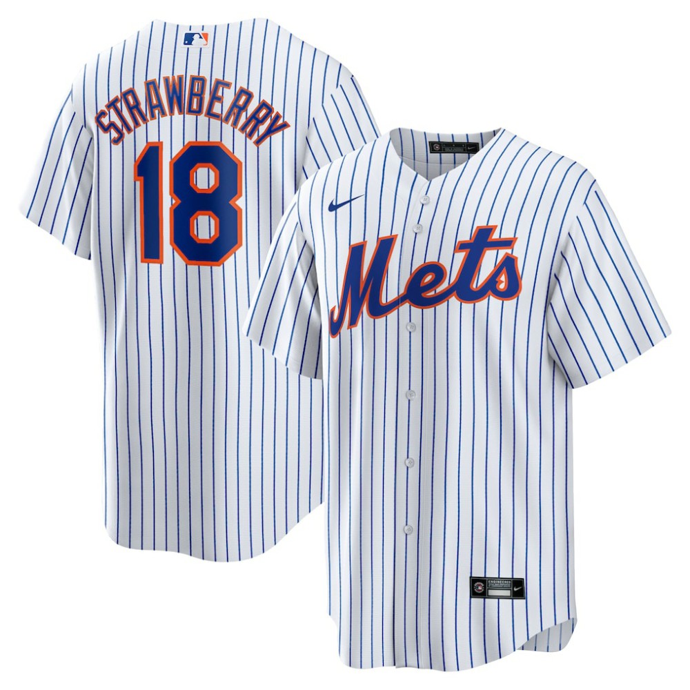 Darryl Strawberry New York Mets Nike Home Replica Retired Player Jersey Outlet