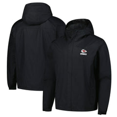 Kansas City Chiefs Dunbrooke Tropic Waterproof Packable Full-Zip Hoodie Jacket - Black - NFL