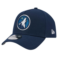 New Era Minnesota Timberwolves A-Frame 9FORTY Adjustable Hat Navy