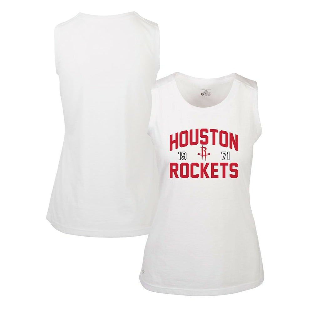 Houston Rockets Levelwear Women's Macy Tank Top White
