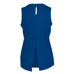 New York Knicks Levelwear Women's Paisley Core V-Neck Tank Top Blue