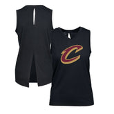 Cleveland Cavaliers Levelwear Women's Paisley Core V-Neck Tank Top Black