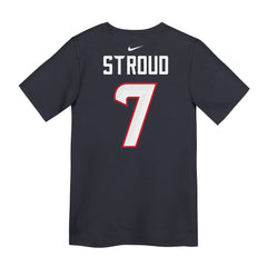 C.J. Stroud Houston Texans Preschool Player Name & Number T-Shirt - Navy - Nike