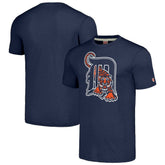 Detroit Tigers Homage Cooperstown Collection Hand-Drawn Logo Tri-Blend T-Shirt Sale