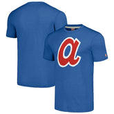 Atlanta Braves Homage Cooperstown Collection Hand-Drawn Logo Tri-Blend T-Shirt Online