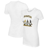 Pittsburgh Pirates Tiny Turnip Women's Gnomes T-Shirt Sale