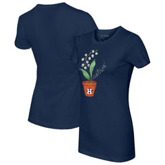 Houston Astros Tiny Turnip Women's Lilies and Ladybugs T-Shirt for sale