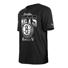 New Era Brooklyn Nets Unisex Summer Classics T-Shirt Black