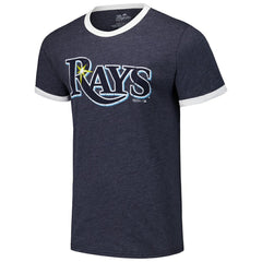 Tampa Bay Rays Majestic Threads Ringer Tri-Blend T-Shirt Online