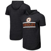 Baltimore Orioles Majestic Threads Tri-Blend Hoodie T-Shirt Near Me