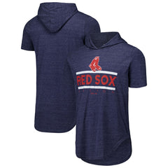 Boston Red Sox Majestic Threads Tri-Blend Hoodie T-Shirt Outlet