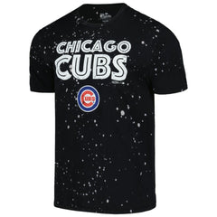 Chicago Cubs Majestic Threads Splatter T-Shirt Sale