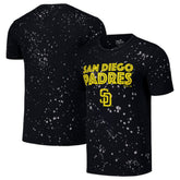 San Diego Padres Majestic Threads Splatter T-Shirt Online