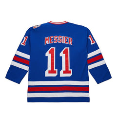 Mark Messier New York Rangers Mitchell & Ness Big & Tall 1993/94 Blue Line 2.0 Jersey - Blue | NHL Clearance