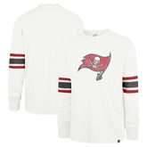 Tampa Bay Buccaneers '47 Gridiron Premier Brex Long Sleeve T-Shirt - White - 47 brand