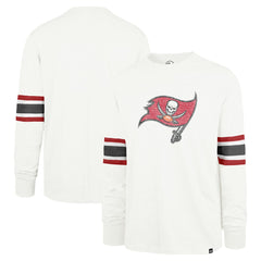 Tampa Bay Buccaneers '47 Gridiron Premier Brex Long Sleeve T-Shirt - White - 47 brand