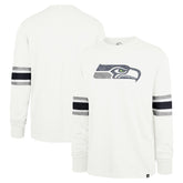 Seattle Seahawks '47 Gridiron Premier Brex Long Sleeve T-Shirt - White - 47 brand