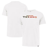 Houston Texans '47 Flag Script Franklin T-Shirt - White - 47 brand