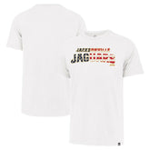 Jacksonville Jaguars '47 Flag Script Franklin T-Shirt - White - 47 brand