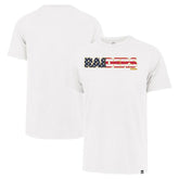 Las Vegas Raiders '47 Flag Script Franklin T-Shirt - White - 47 brand