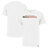 Seattle Seahawks '47 Flag Script Franklin T-Shirt - White - 47 brand