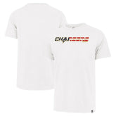 Los Angeles Chargers '47 Flag Script Franklin T-Shirt - White - 47 brand