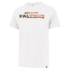 Atlanta Falcons '47 Flag Script Franklin T-Shirt - White - 47 brand