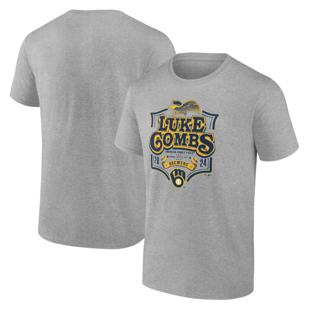 Luke Combs x Milwaukee Brewers Fanatics Graphic T-Shirt Discount