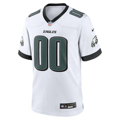 Philadelphia Eagles Custom Game Jersey - White - Nike