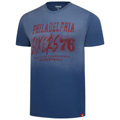 Philadelphia 76ers Sportiqe Unisex Bingham Sun-Fade T-Shirt Royal