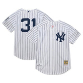 Ichiro Suzuki New York Yankees Mitchell & Ness 2014 Cooperstown Collection Authentic Throwback Jersey Outlet