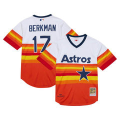 Lance Berkman Houston Astros Mitchell & Ness 2004 Cooperstown Collection Authentic Throwback Jersey Near Me