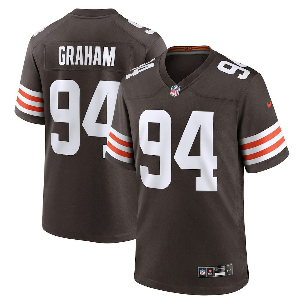 Mason Graham Cleveland Browns 2025 NFL Draft First Round Pick Game Jersey - Brown - Nike