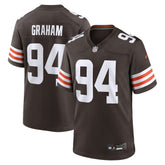 Mason Graham Cleveland Browns 2025 NFL Draft First Round Pick Game Jersey - Brown - Nike