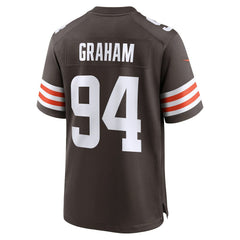 Mason Graham Cleveland Browns 2025 NFL Draft First Round Pick Game Jersey - Brown - Nike