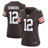 Shedeur Sanders Cleveland Browns Women's 2025 NFL Draft Game Jersey - Brown - Nike