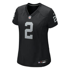 Ashton Jeanty Las Vegas Raiders Women's 2025 NFL Draft First Round Pick Team Game Jersey - Black - Nike