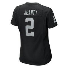 Ashton Jeanty Las Vegas Raiders Women's 2025 NFL Draft First Round Pick Team Game Jersey - Black - Nike