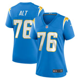 Joe Alt Los Angeles Chargers Women's 2024 NFL Draft First Round Pick Player Game Jersey - Powder Blue - Nike