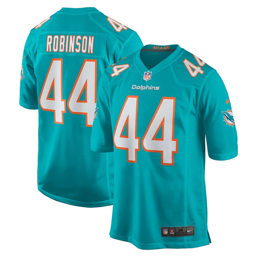 Chop Robinson Miami Dolphins Player Game Jersey - Aqua - Nike