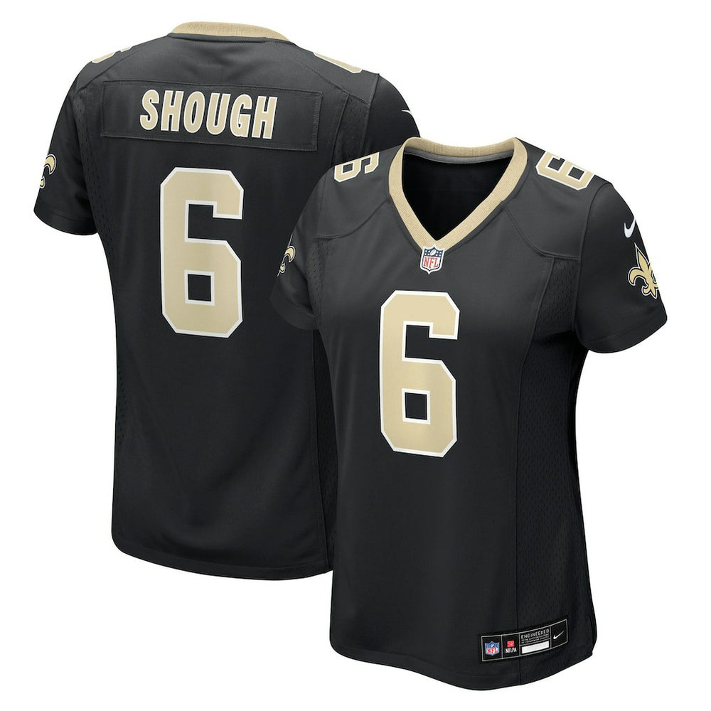 Tyler Shough New Orleans Saints Women's Game Jersey - Black - Nike