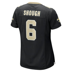 Tyler Shough New Orleans Saints Women's Game Jersey - Black - Nike