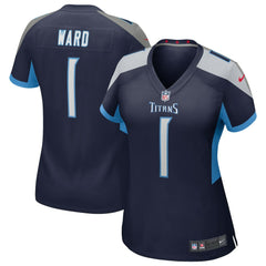 Cameron Ward Tennessee Titans Women's 2025 NFL Draft First Round Pick Alternate Game Jersey - Navy - Nike
