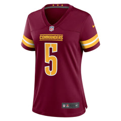 Jayden Daniels Washington Commanders Women's Player Game Jersey - Burgundy - Nike