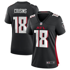 Kirk Cousins Atlanta Falcons Women's Game Player Jersey - Black - Nike