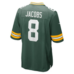 Josh Jacobs Green Bay Packers Team Game Jersey - Green - Nike
