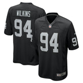 Christian Wilkins Las Vegas Raiders Team Game Jersey - Black - Nike