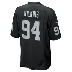 Christian Wilkins Las Vegas Raiders Team Game Jersey - Black - Nike
